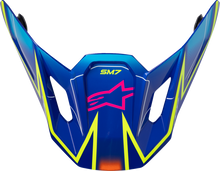 ALPINESTARS SM7 Visor - Cast - ECE 22.06 - Blue/Pink/Yellow 8981426-7254-OS