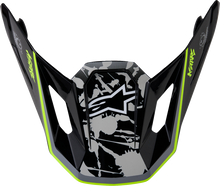 ALPINESTARS SM7 Visor - Blaster - ECE 22.06 - Black/Gray/White 8980127-1697-OS