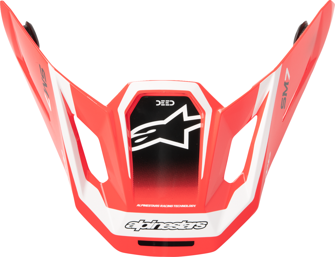 ALPINESTARS SM7 Visor - Deed - ECE 22.06 - Red/Black/White 8981326-3139-OS