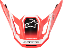 ALPINESTARS SM7 Visor - Deed - ECE 22.06 - Red/Black/White 8981326-3139-OS