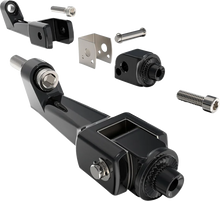 CIRO Floorboard Mounting Brackets - Passenger - Black 61827