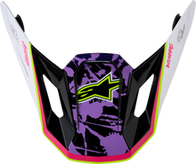 ALPINESTARS SM7 Visor - Blaster - ECE 22.06 - Purple/Pink/White 8980127-3224-OS