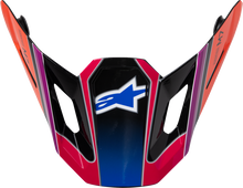 ALPINESTARS SM7 Visor - Fuse - ECE 22.06 - Blue/Purple/Pink 8981126-7256-OS