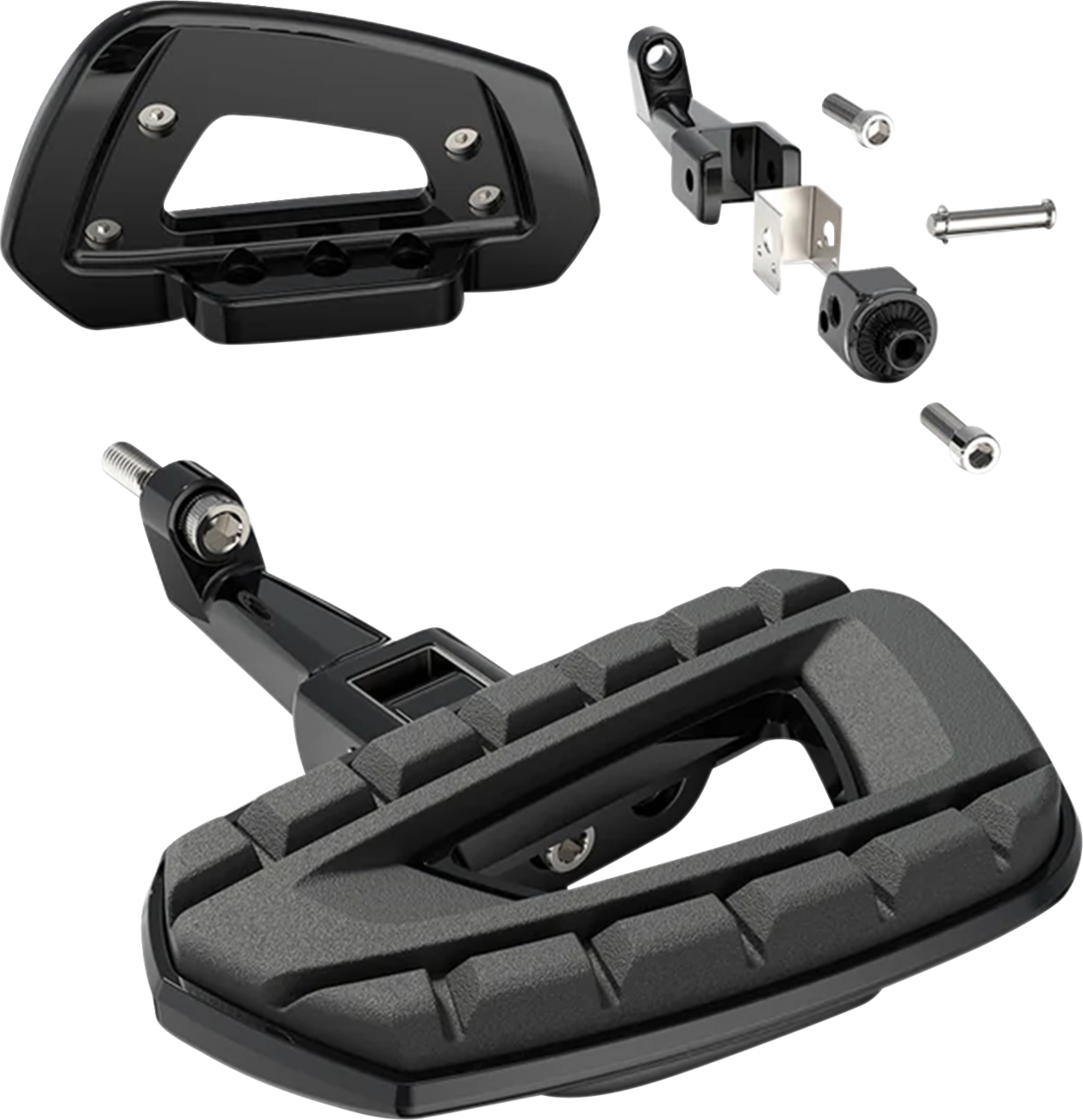 CIRO Chicane™ Mini Floorboards - with Passenger Brackets - Black 61823