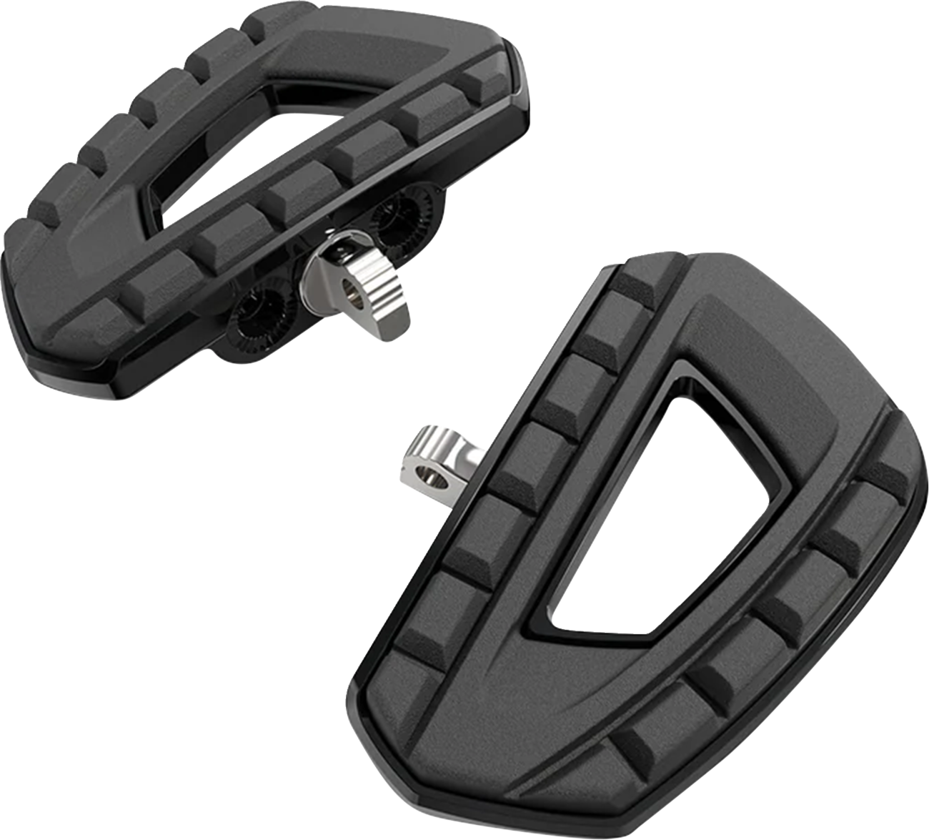 CIRO Chicane™ Mini Floorboards - with HD Adapters - Black 61825