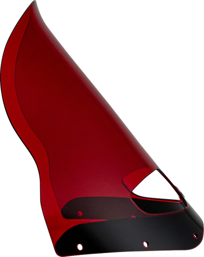KLOCK WERKS Windshield - Road Warrior Fairing - 15" - Red KWW-06-0619