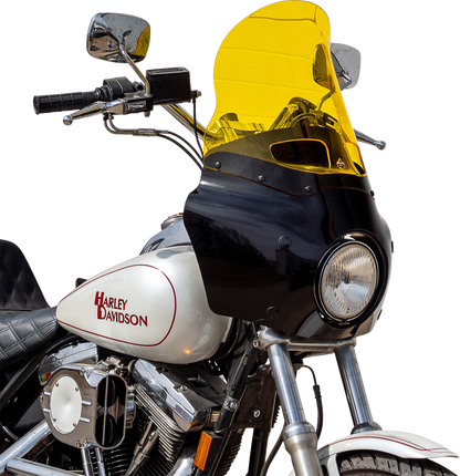 KLOCK WERKS Windshield - Road Warrior Fairing - 15" - Yellow KWW-06-0621