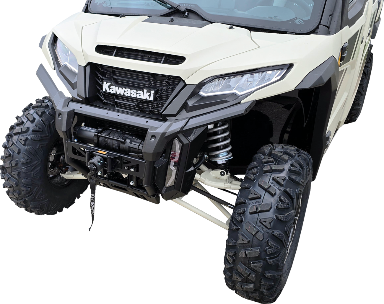 KFI PRODUCTS Winch Mount - Kawasaki Ridge 102350
