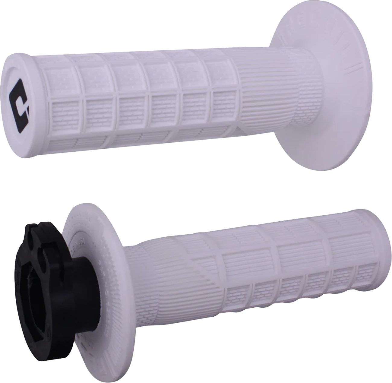 ODI Recoil Grips - SX/MX - V2 - Lock-on - White H36RCW
