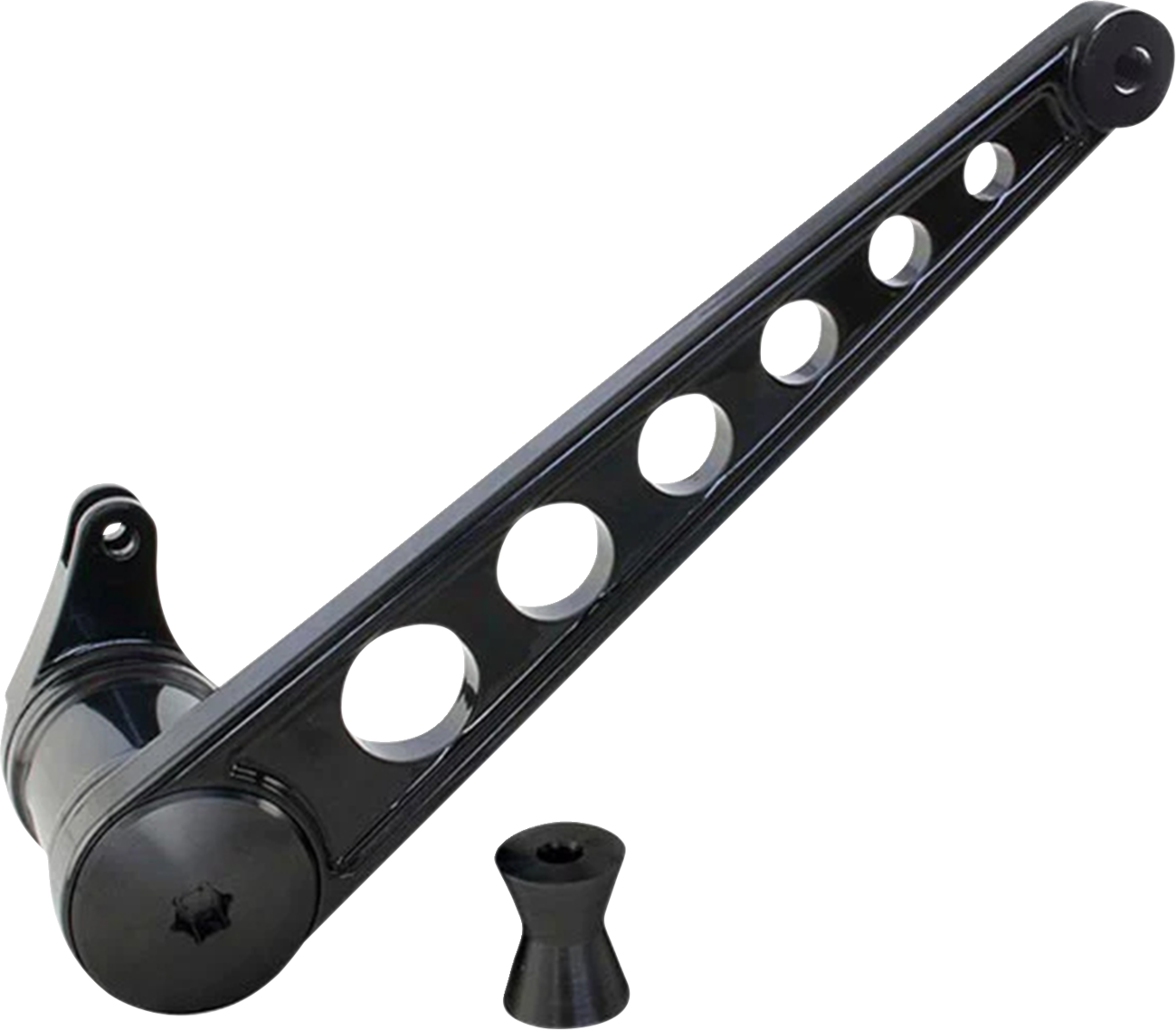 PAUL YAFFE BAGGER NATION I-Beam Brake Lever - Rear - Black PYO:BL-IB-14L-B