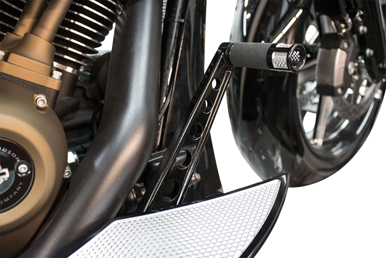PAUL YAFFE BAGGER NATION I-Beam Brake Lever - Rear - Black PYO:BL-IB-14L-B