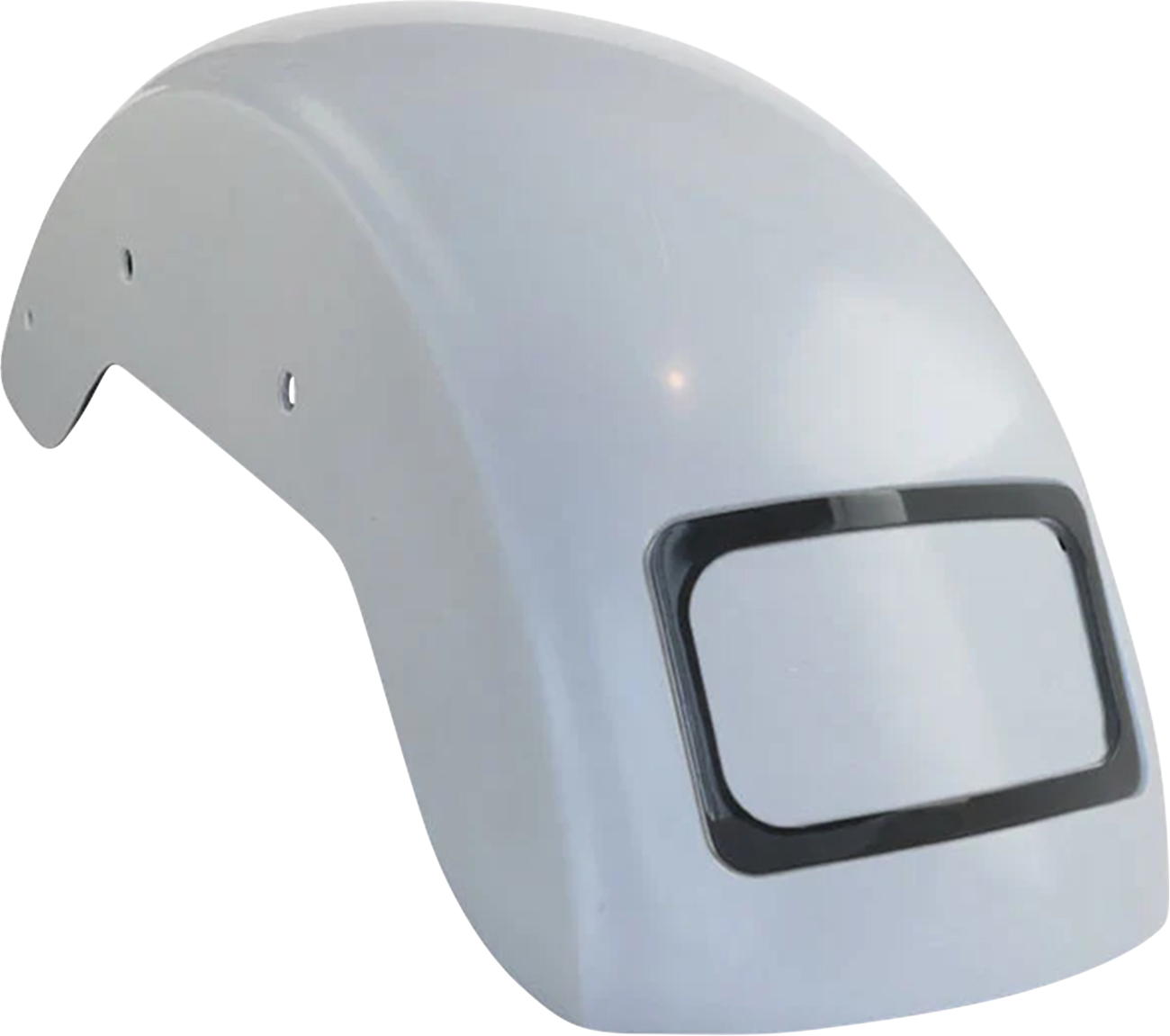 PAUL YAFFE BAGGER NATION The Fix Rear Fender - Black Frame Plate - HD Softail PYO:CRF-M8ST-SG-B