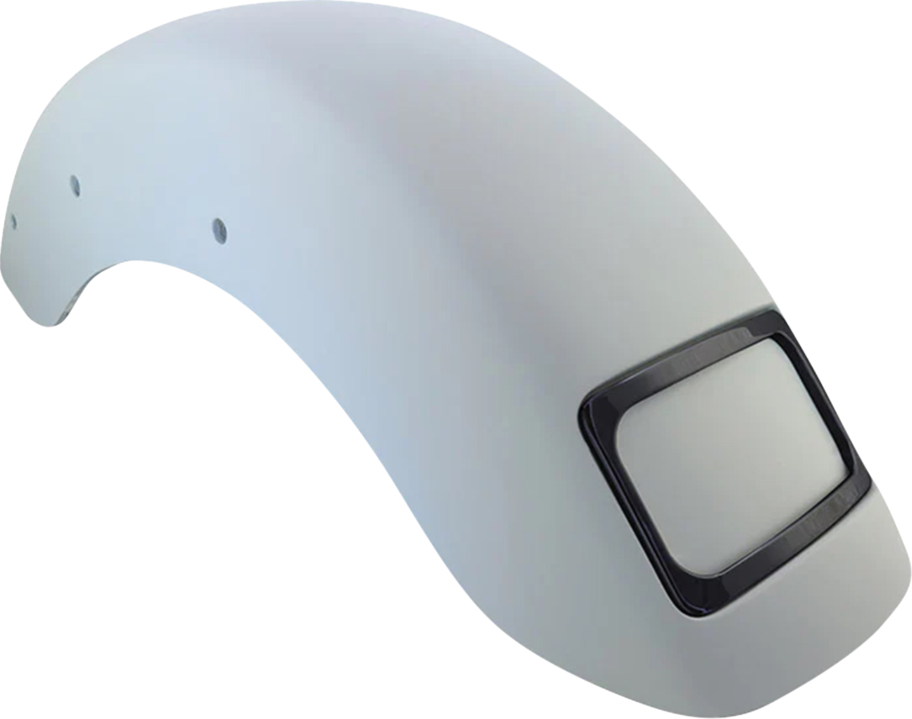 PAUL YAFFE BAGGER NATION The Fix Rear Fender - Black Frame Plate - HD Softail PYO:CRF-M8ST-SBS-B