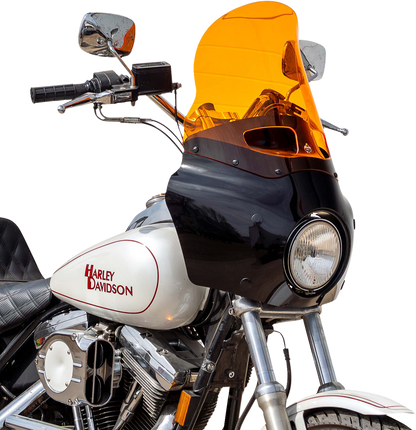 KLOCK WERKS Windshield - Road Warrior Fairing - 15" - Orange KWW-06-0620
