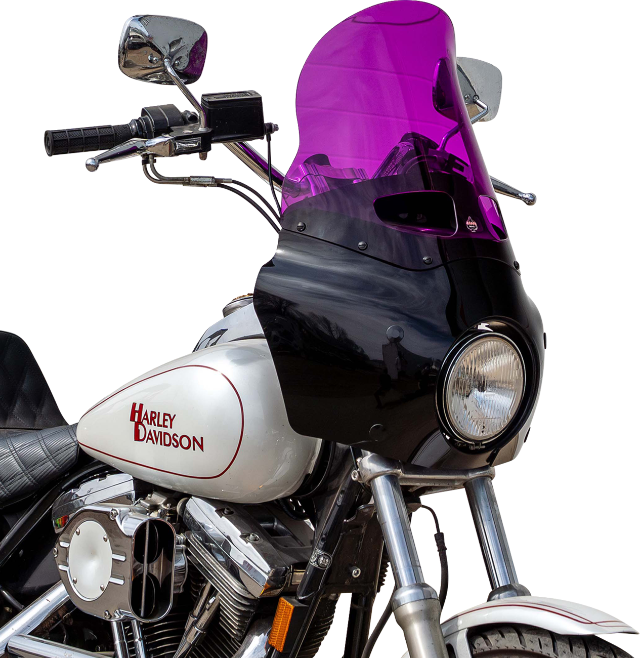 KLOCK WERKS Windshield - Road Warrior Fairing - 15" - Purple KWW-06-0624