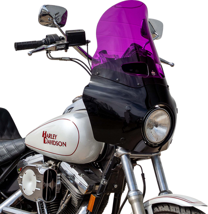 KLOCK WERKS Windshield - Road Warrior Fairing - 15" - Purple KWW-06-0624