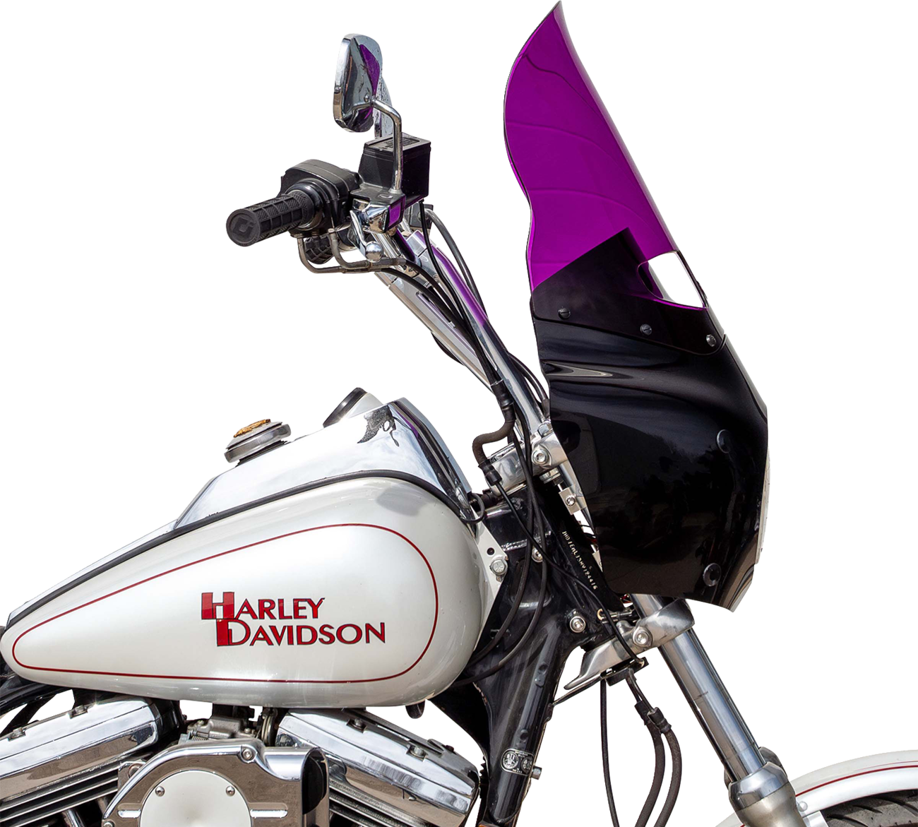 KLOCK WERKS Windshield - Road Warrior Fairing - 15" - Purple KWW-06-0624