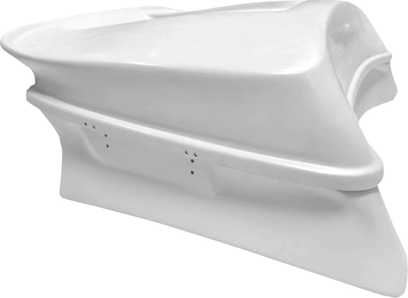 PAUL YAFFE BAGGER NATION Wail Tail Tour Pack - Light Gray - Tri Glide PYO:WTTP Tri-GlideTB