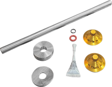 PAUL YAFFE BAGGER NATION Axle Cover Kit - Y-Axle Rod - Front - Standard/12 Point - Gold PYO:YTPR-18L-GD