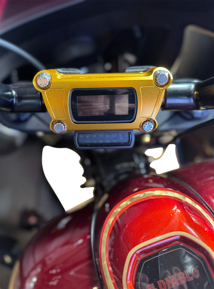 PAUL YAFFE BAGGER NATION Digital Riser Clamp - Gold PYO:DSRC-1.00-G
