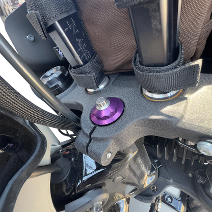 PAUL YAFFE BAGGER NATION Steering Stem Nut - Purple PYO:12PSK-18L-PR