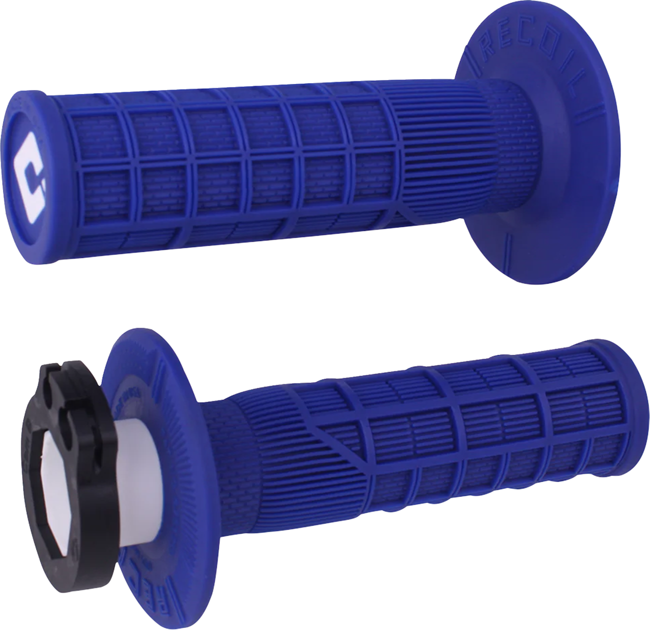 ODI Recoil Grips - SX/MX- V2 - Lock-on - Blue H36RCU