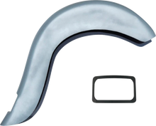 PAUL YAFFE BAGGER NATION El Rey Rear Fender - Black Plate Frame - HD Softail PYO:ERRF-ST-B