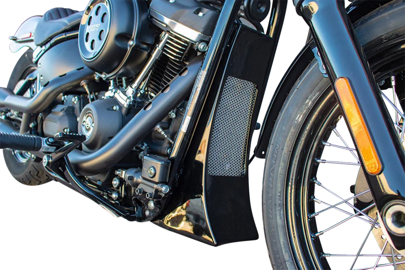 PAUL YAFFE BAGGER NATION Chin Spoiler - Swoop - HD Softails PYO:SCS-M8ST-P
