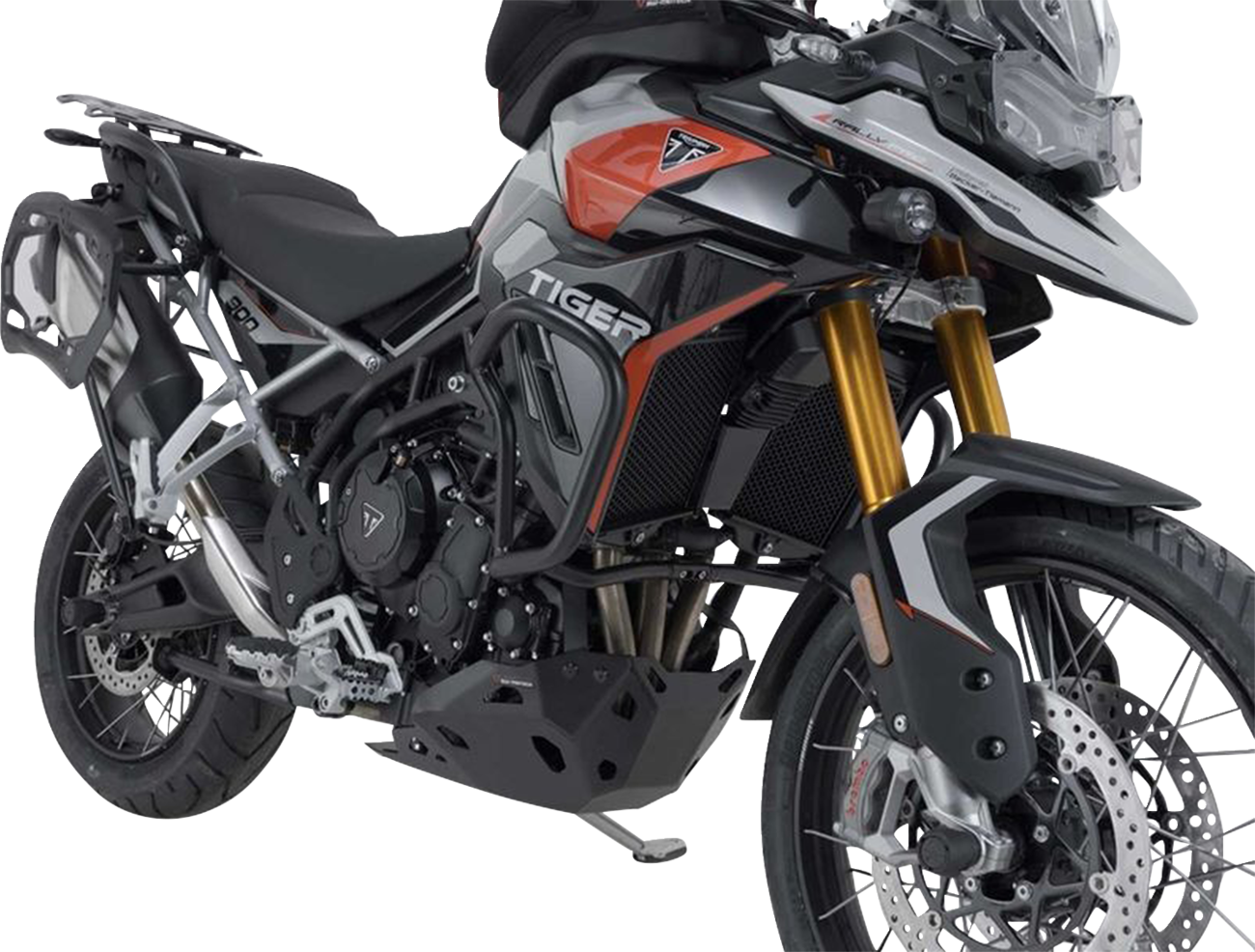 SW-MOTECH Crash Bar - Left/Right - Black - Triumph SBL.11.953.10001/B