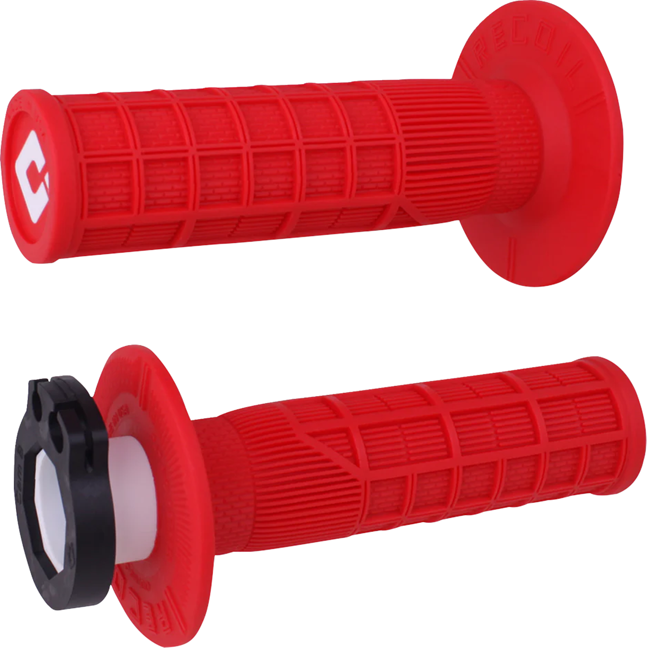 ODI Recoil Grips - SX/MX - V2 - Lock-on - Red H36RCR