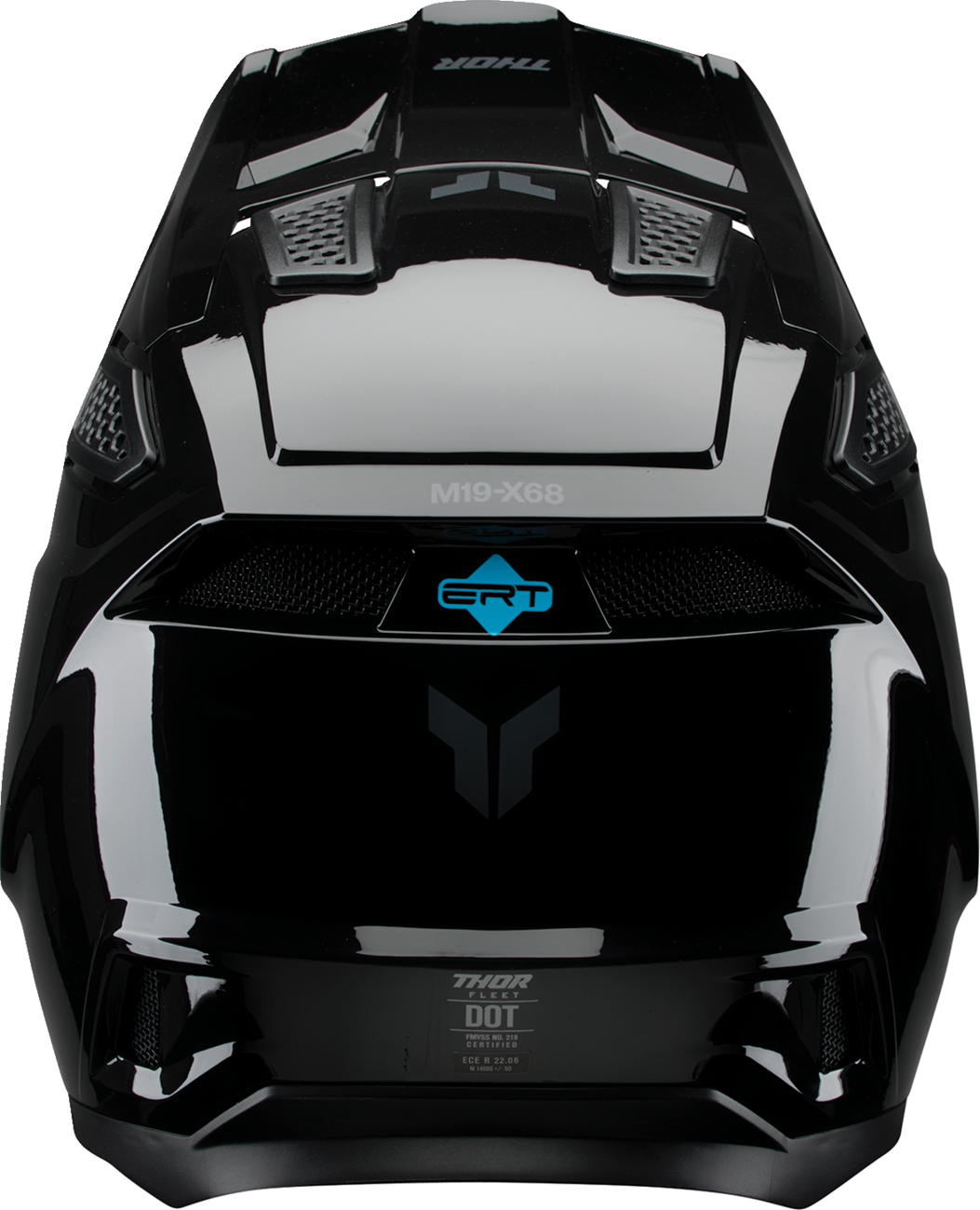 THOR Fleet Helmet - Blackout - Gloss Black - 3XL 0110-9447
