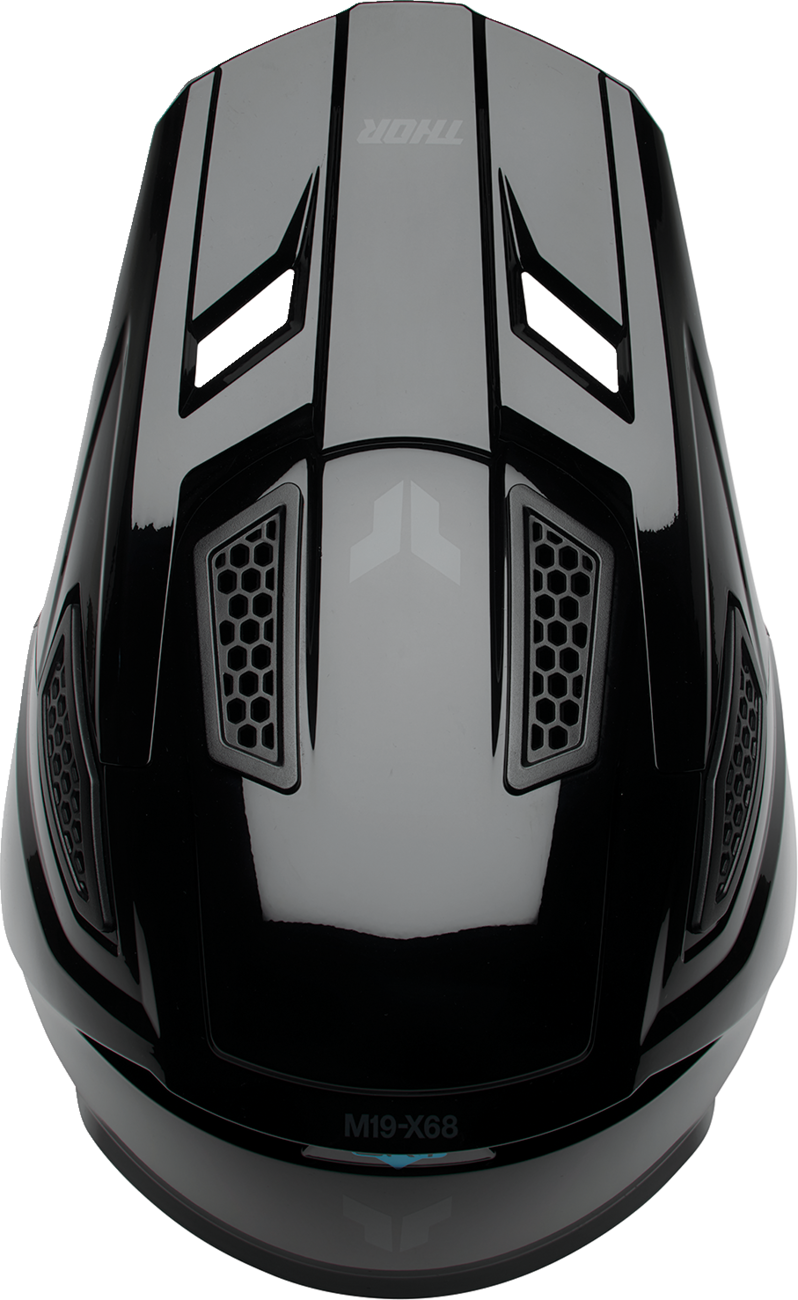 THOR Fleet Helmet - Blackout - Gloss Black - 3XL 0110-9447