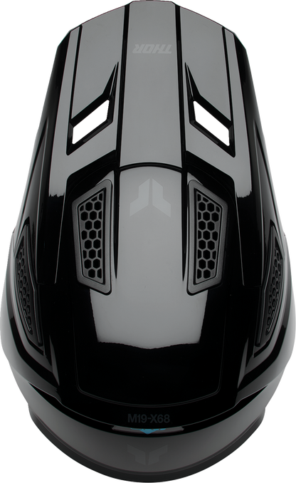 THOR Fleet Helmet - Blackout - Gloss Black - 3XL 0110-9447