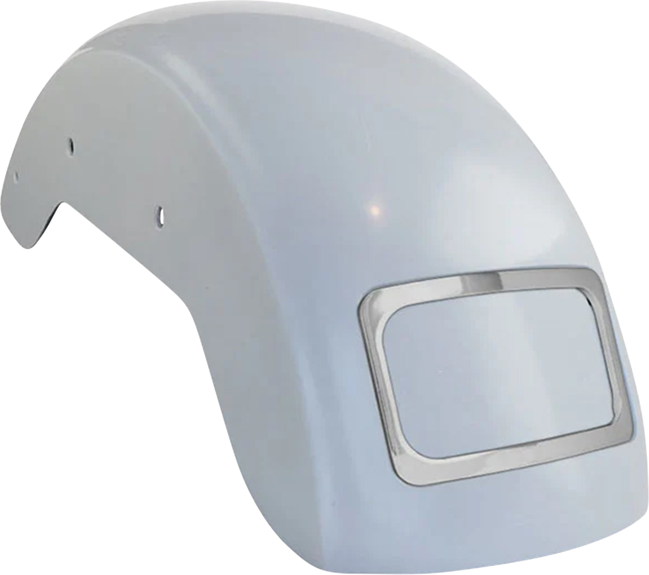 PAUL YAFFE BAGGER NATION The Fix Rear Fender - Chrome Frame Plate - HD Softail PYO:CRF-M8ST-SG-C