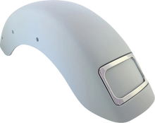 PAUL YAFFE BAGGER NATION The Fix Rear Fender - Chrome Frame Plate - HD Softail PYO:CRF-M8ST-SBS-C