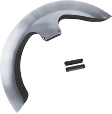 PAUL YAFFE BAGGER NATION Thicky Front Fender - OEM 16"-19" Wheel - With Black Adapters PYO:THICKY-OEM-14L-B