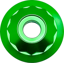 PAUL YAFFE BAGGER NATION Steering Stem Nut - Green PYO:12PSK-18L-GN