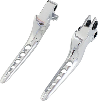 PAUL YAFFE BAGGER NATION Racing Hand Levers - Chrome PYO:RL-07E-C