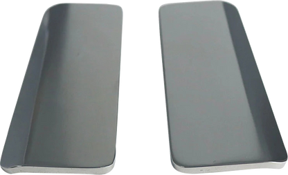 PAUL YAFFE BAGGER NATION Saddlebag Skid Plates - Silver PYO:SBSP