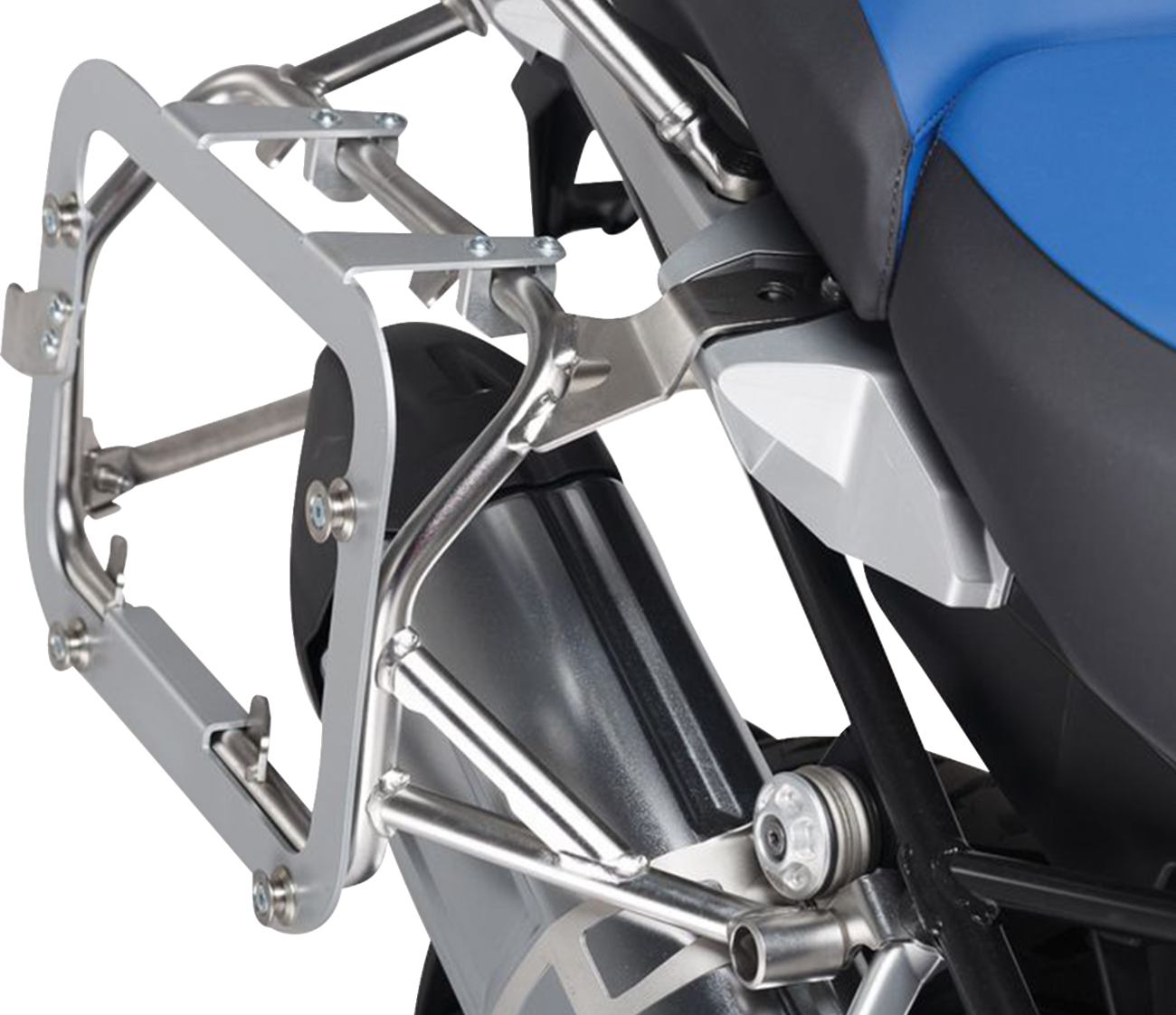 SW-MOTECH Adapter Kit For BMW Carrier - For TRAX ADV/EVO/ION - Silver KFT.00.152.10900/S