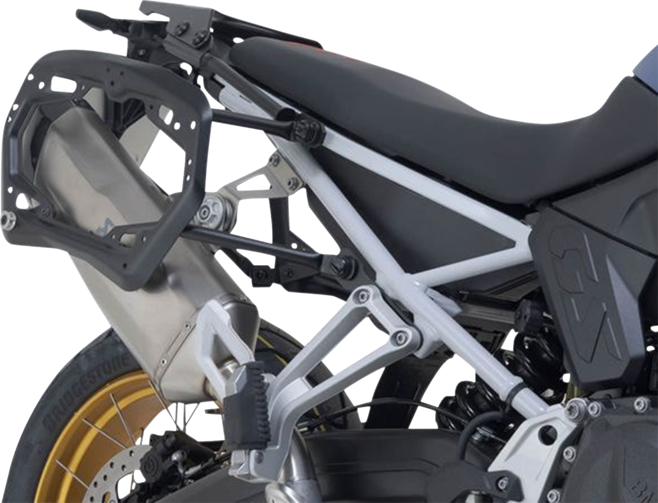 SW-MOTECH PRO Side Carrier - Left/Right - Black - BMW KFT.07.602.30000/B