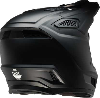 Z1R Dirt Maxx Helmet - Solid - Matte Black - 3XL 0110-9939