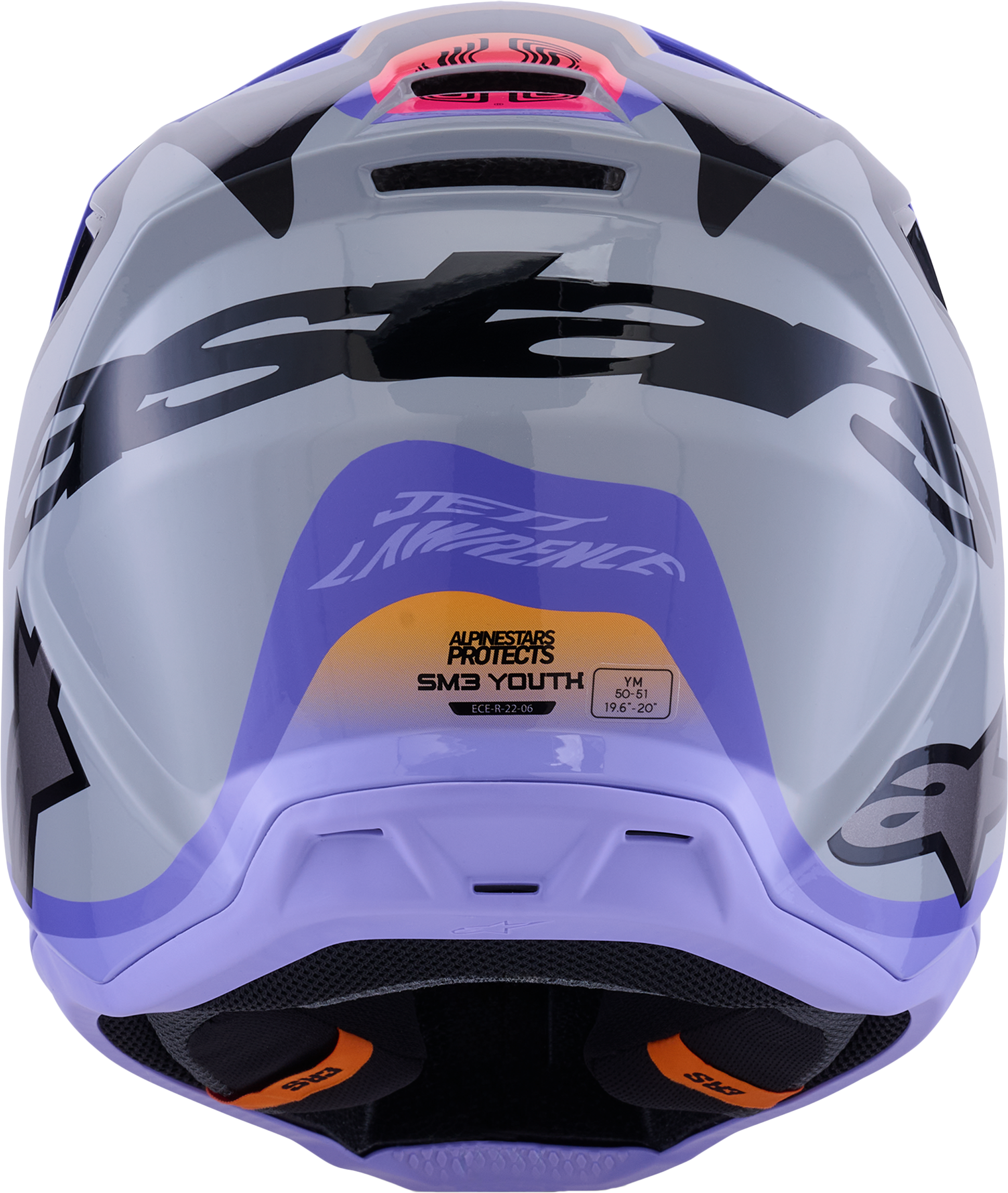 Jettson Sm3 Helmet Gry/Purp/Blk Glossy 2x