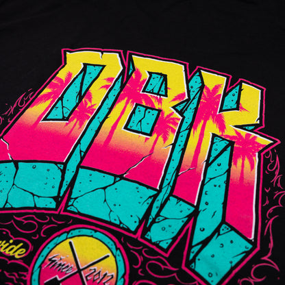 Block X Block Tee Black Lg