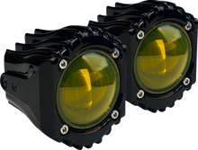 CUSTOM DYNAMICS Fog Lights Shark Demon® - High Performance LED - Yellow SD-FOG-7Y