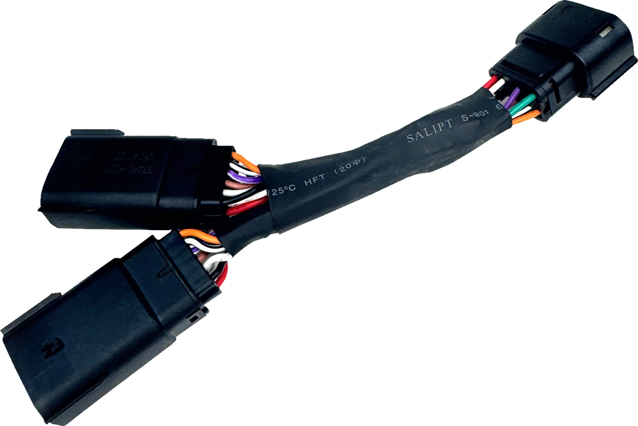 CUSTOM DYNAMICS P&A Dual-Accessory Cable CD-23TOUR-Y