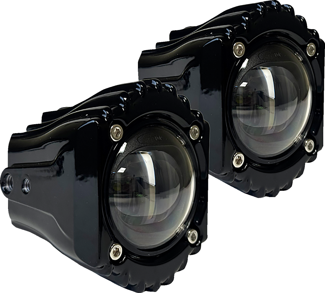 CUSTOM DYNAMICS Fog Lights Shark Demon® - High Performance LED - White SD-FOG-7W