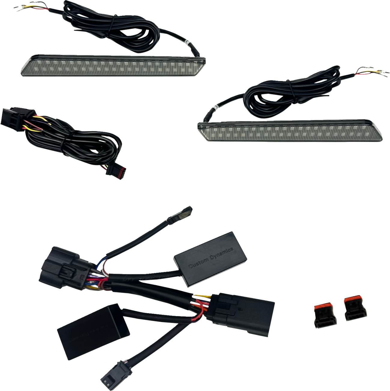 CUSTOM DYNAMICS Saddlebag Latch Light - LED - Smoke Lens CD-LATCH-2026-S