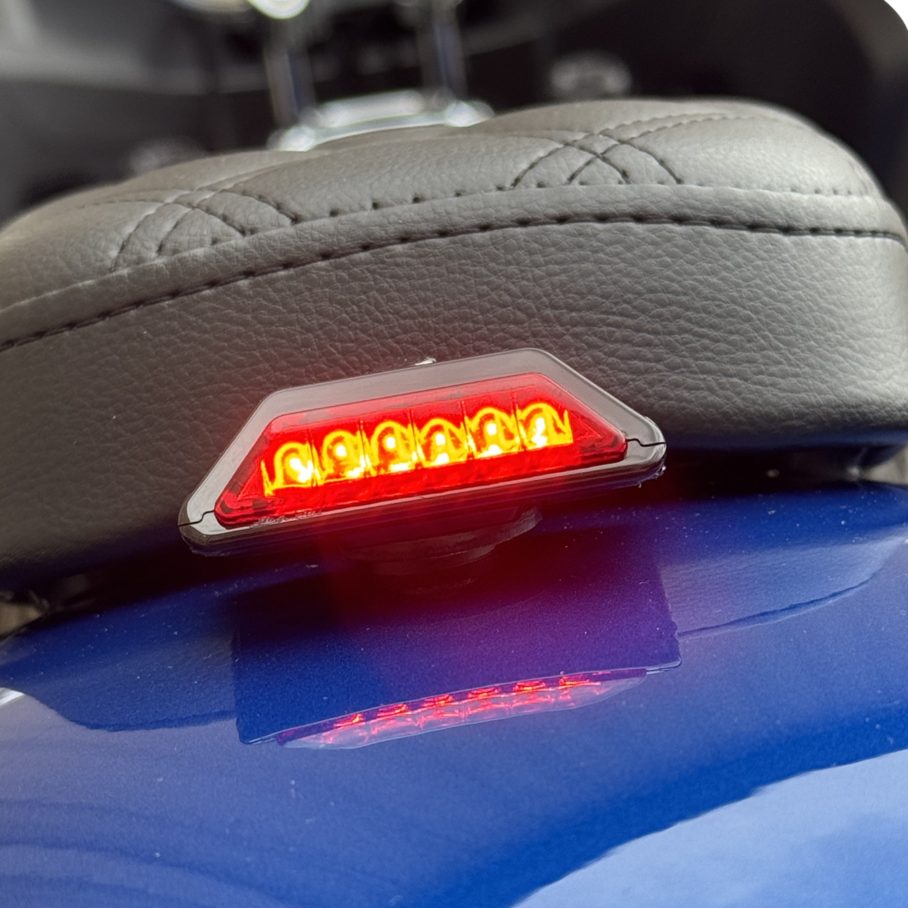 CUSTOM DYNAMICS Running/Brake Light - Seat Bolt Mounted - Red Lens CD-SBTL-BCM-R