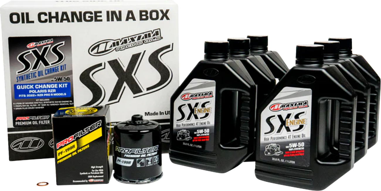 MAXIMA RACING OIL Oil Change Kit - Polaris RZR Pro R 90-229013